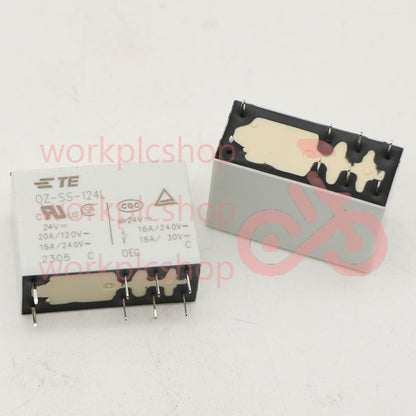 10PCS OZ-SS-124L 24VDC Power Relay 8Pins #US