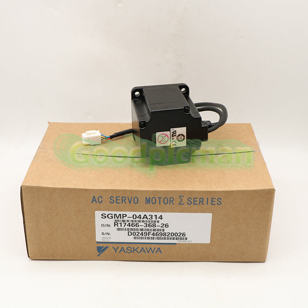 1PCS YASKAWA AC SERVO MOTOR SGMP-04A314