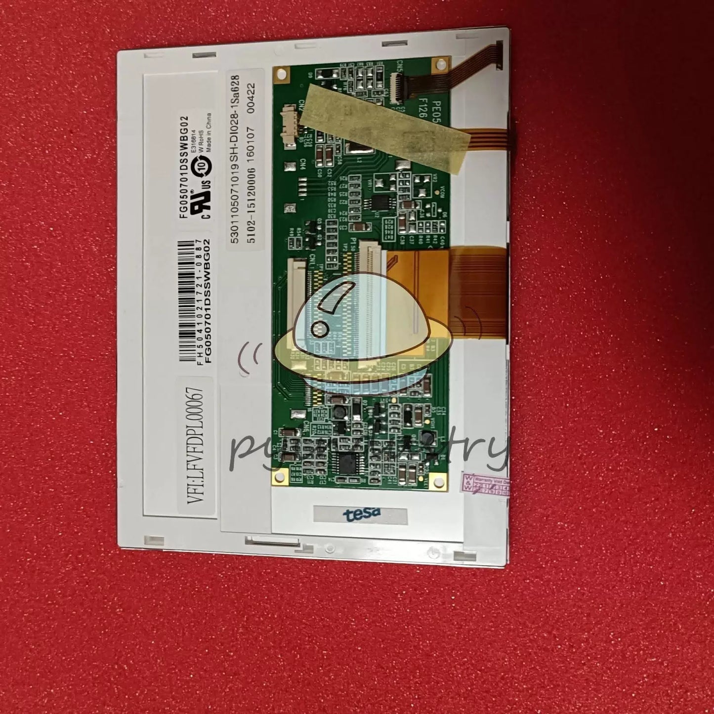 320*240 FG050701DSSWBG02 With the touch LCD Screen Display [1]