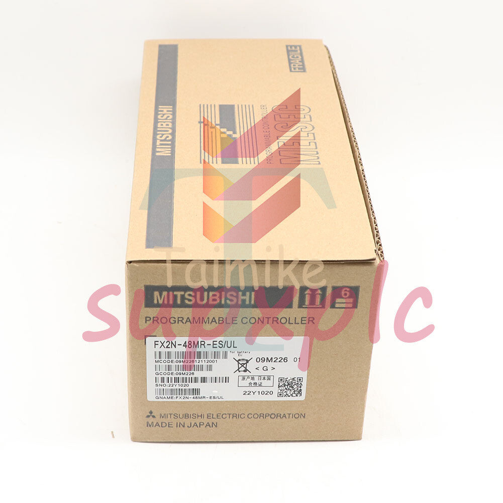 Mitsubishi PLC FX2N-48MR-ES/UL FX2N48MRES/UL 1PCS