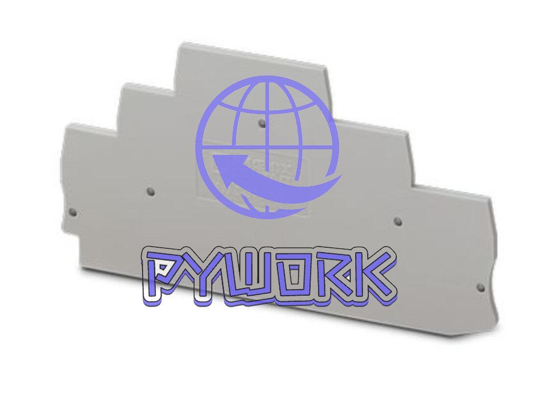1 bag (50pcs) PHOENIX CONTACT ，D-ST 2,5-3L - End cover 3036660