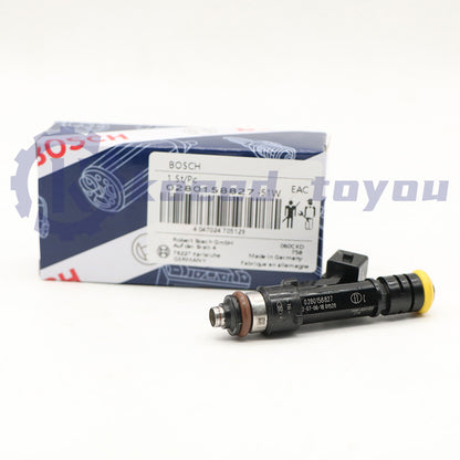 4X Bosch High impedance 0280158827 Fuel Injectors EV1 Connector 160LB 1700cc