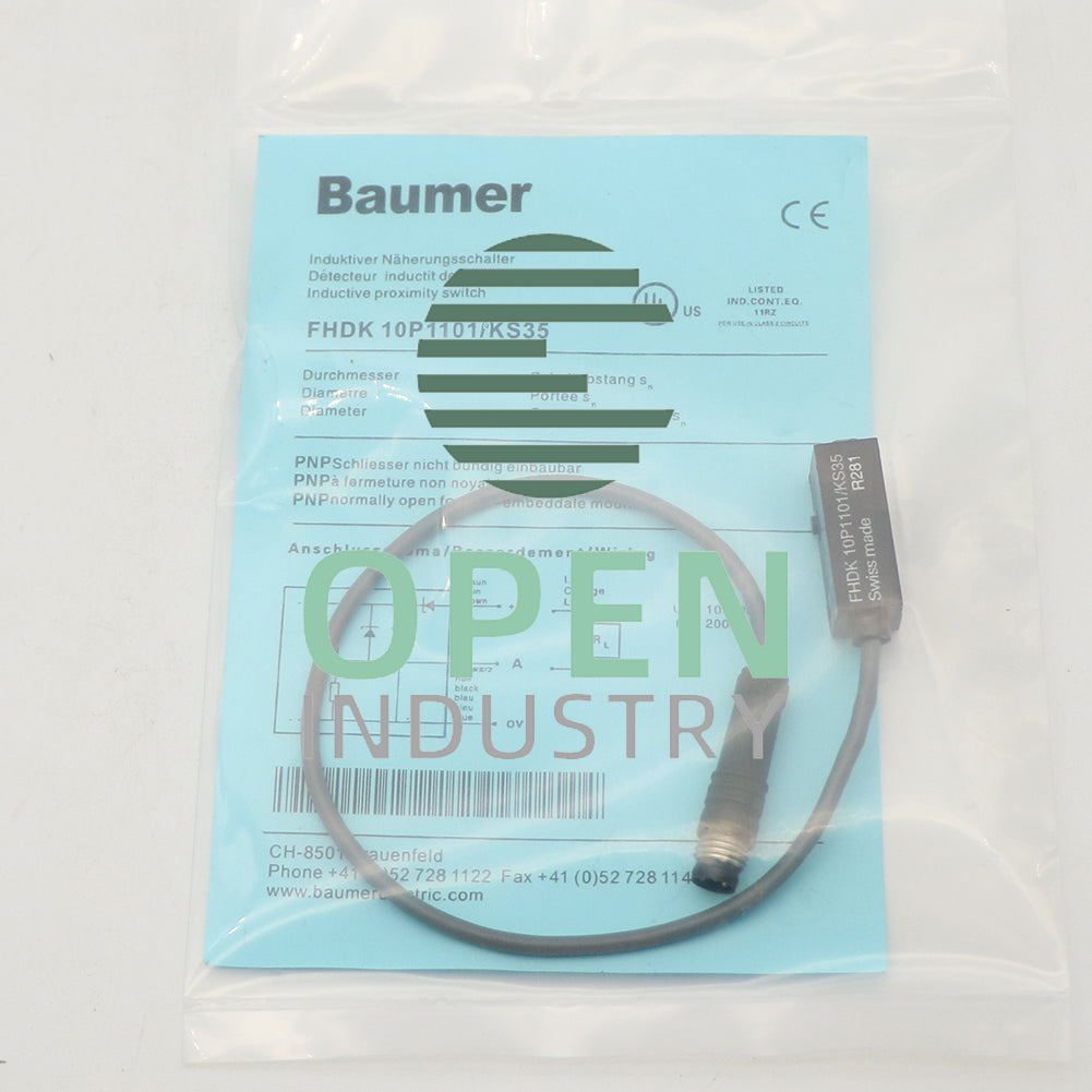 1PCS Baumer FHDK 10P1101/KS35 Photo Electric Sensor 10-30VDC