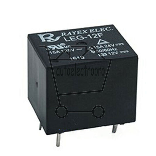 10PCS LEG-12F RAYEX RELAY 12VDC 15A 5PIN