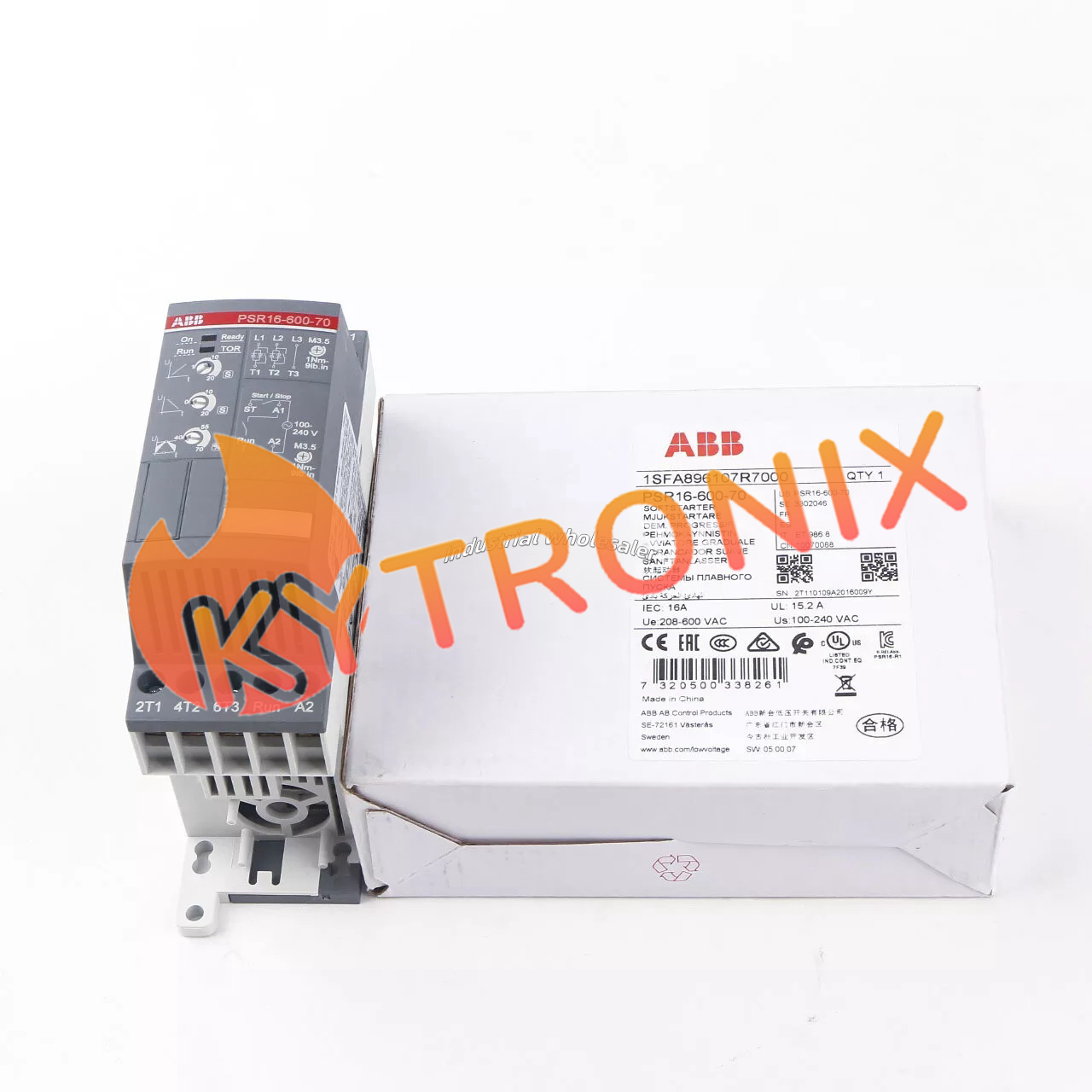 1PCS ABB PSR16-600-70 1SFA896107R7000 Soft Starter Fast deliver