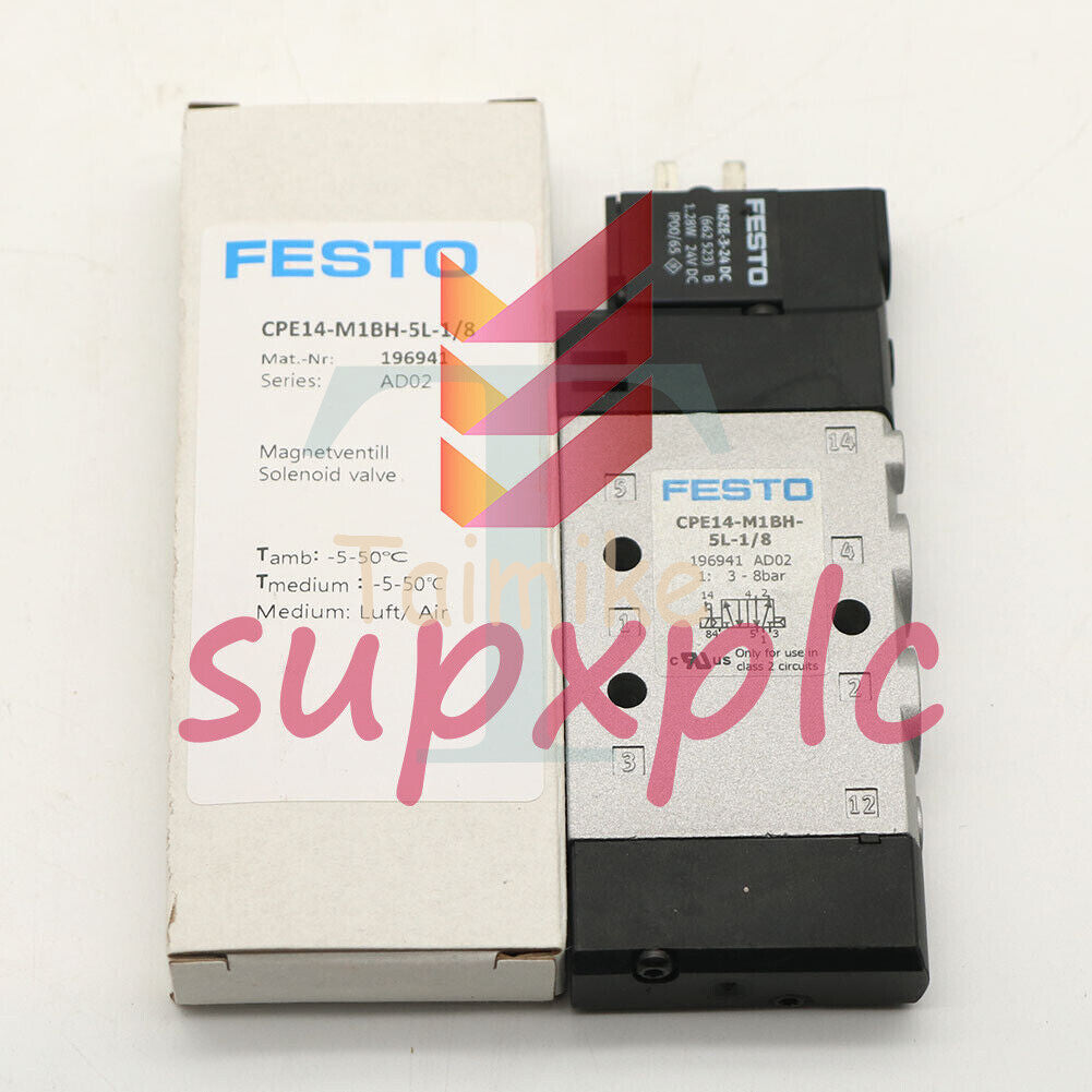 festo for CPE14-M1BH-5L-1/8 196941 solenoid valve 1PCS