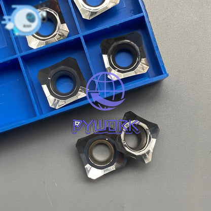 30pcs SEHT1204AFFN-X83 SEKT1204 SEET 45 ° milling inserts for aluminum