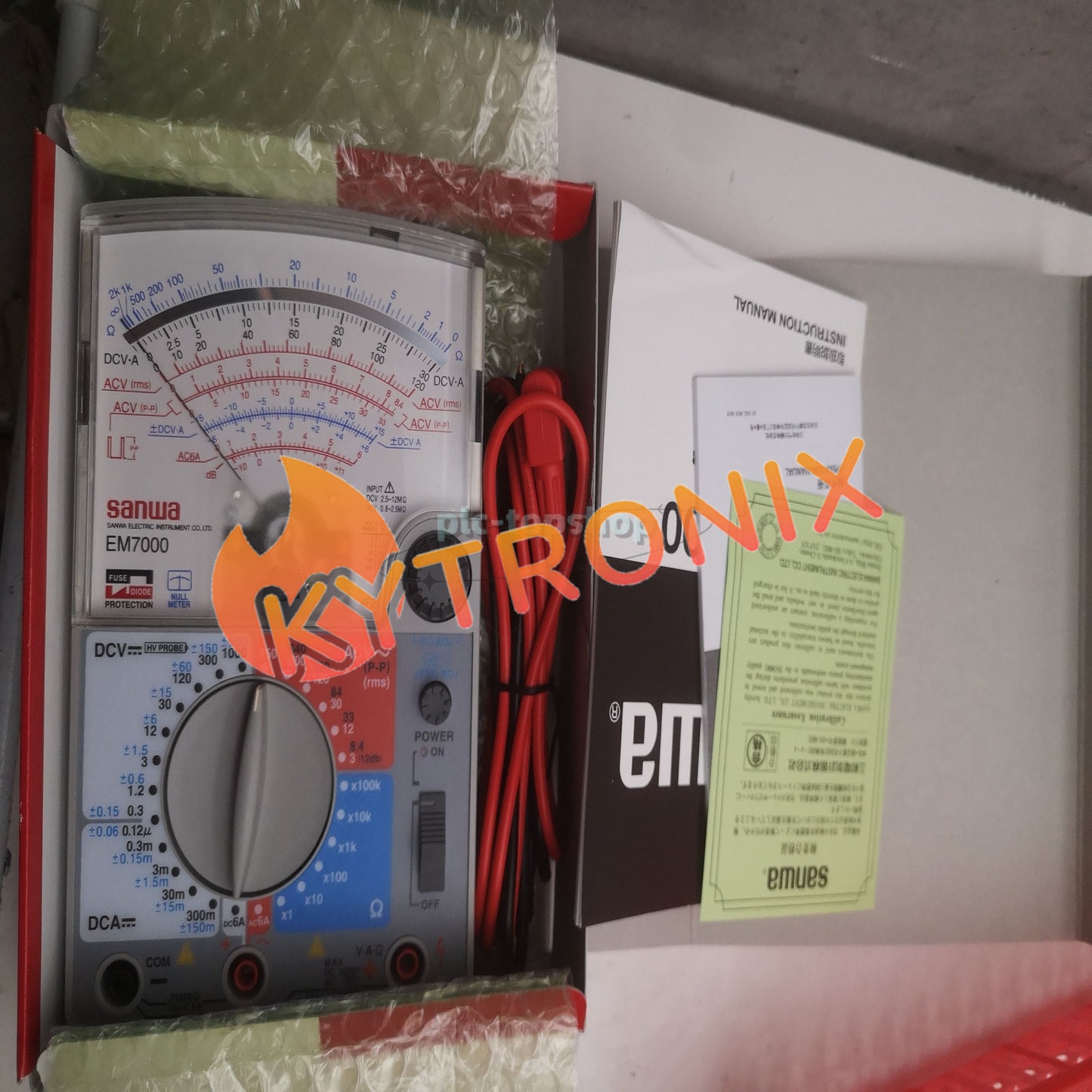 Sanwa Electric Instrument EM7000 Analog Multi Tester PLC