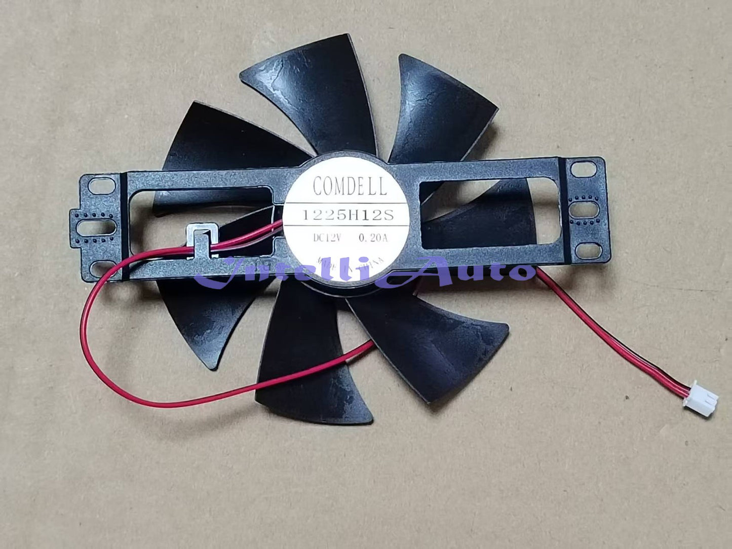 1x DC12V 0.2A 2 line 1225H12S ultra-thin heater 7 leaf cooling fan