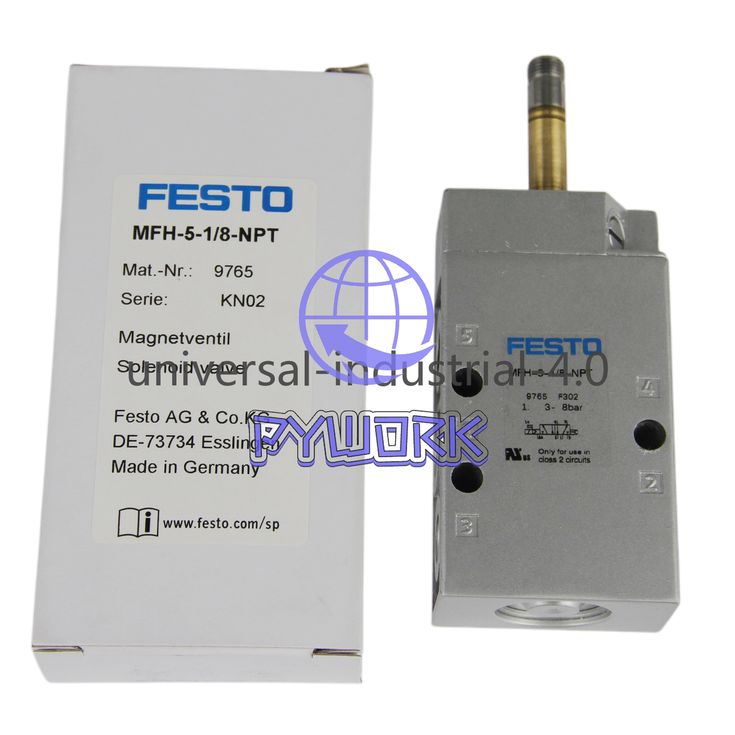 FESTO MFH-5-1/8-NPT Solenoid Valve