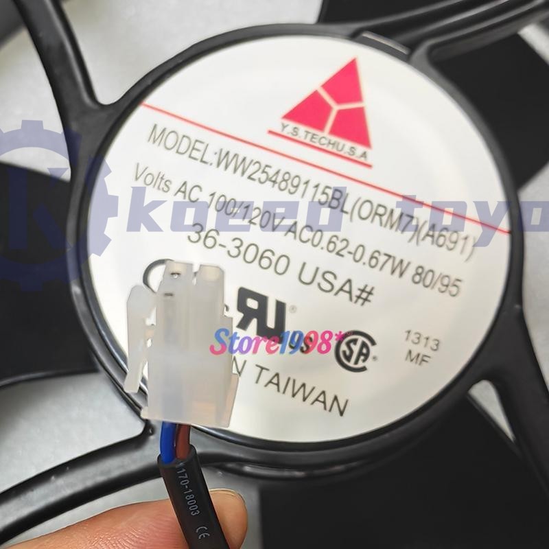 1pcs 36-3060 Spindle Motor Cooling Fan WW25489115BL 100/120VAC For HAAS CNC~