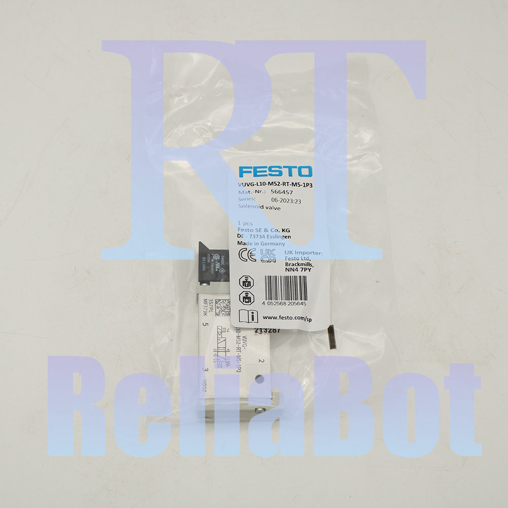 1PC FESTO VUVG-L10-M52-RT-M5-1P3 566457 Solenoid Valve