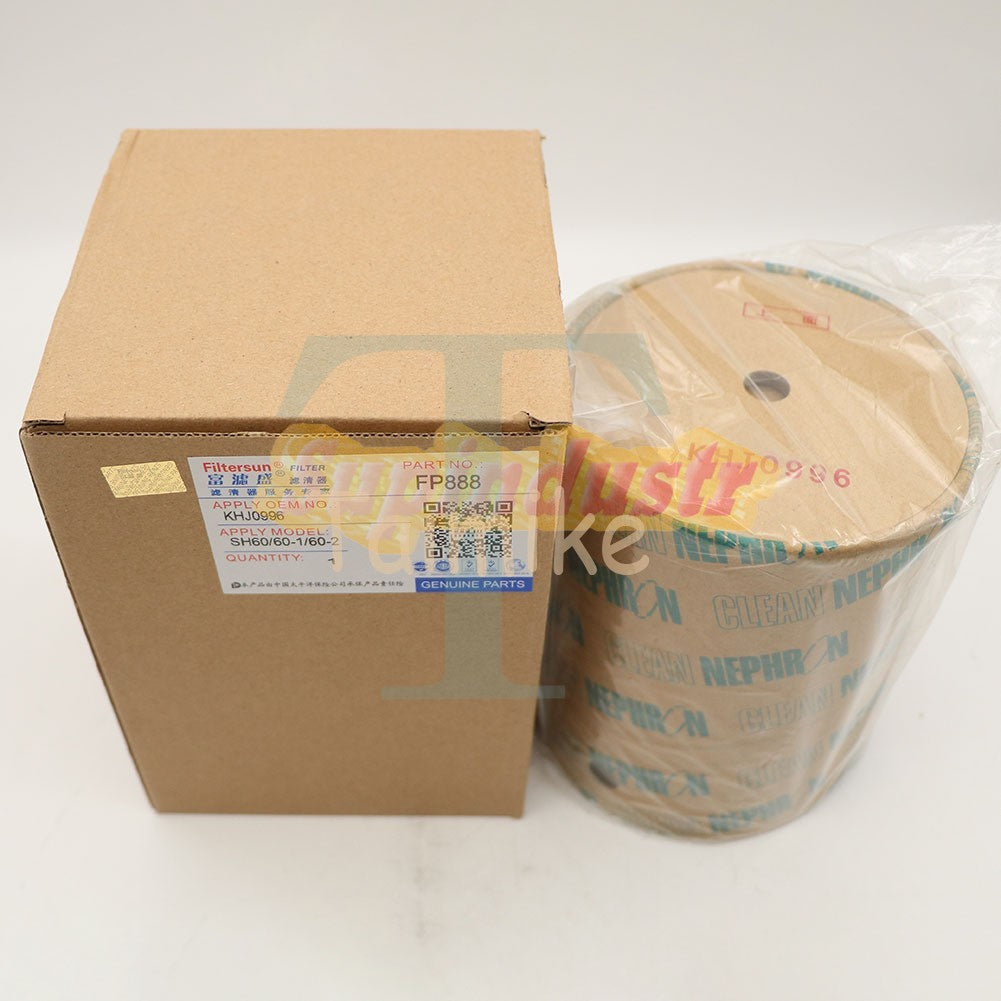 1PC KHJ0996 KHJ0738 KHJ1400 For Excavator Hydraulic Oil Filter Element~~