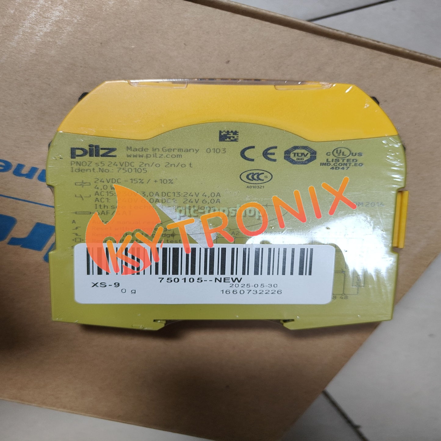Pilz PNOZ S5 HT 24VDC 2n/o 750105 plc