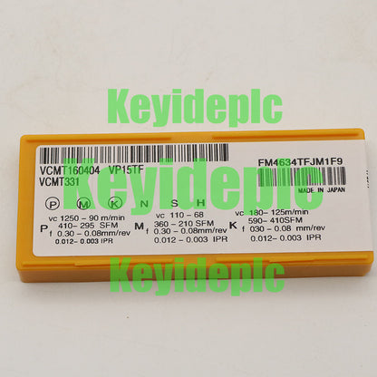MITSUBISHI VCMT160404 VP15TF Carbide Inserts CNC 10PCS/BOX #ke