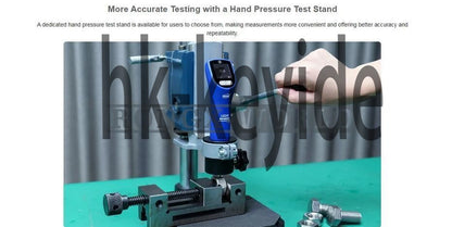 1PCS Linshang LS256 Ultrasonic Hardness Tester with Probe Fixture Stand～