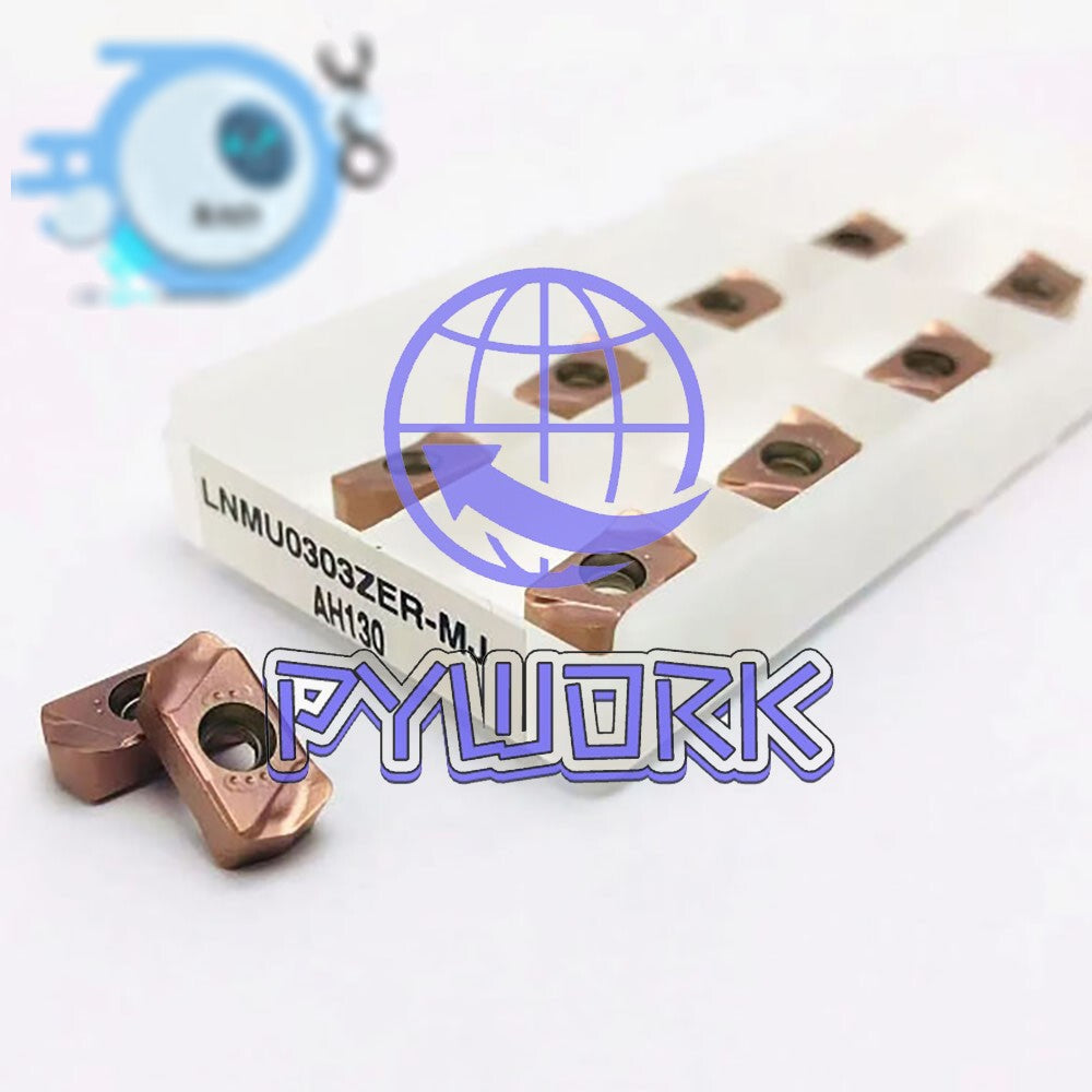 20pcs LNMU0303ZER-MJ AH130 CNC Lathe Inserts Carbide Inserts Milling Cutter Tool