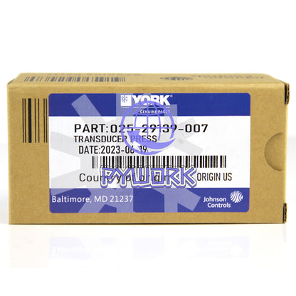 YORK 025-29139-007 02529139007 Pressure Sensor