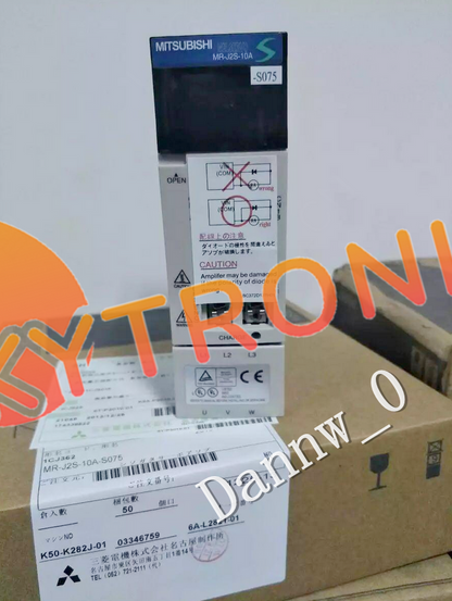 MITSUBISHI MR-J2S-10A-S075 AC Servo Drive