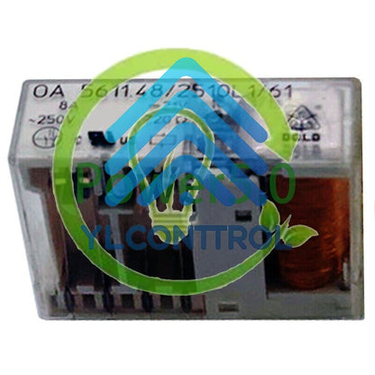 1Pc OA5611.48/2510L1/61 21VDC Safety Relay 8A 250VAC 10Pins 720Ω~