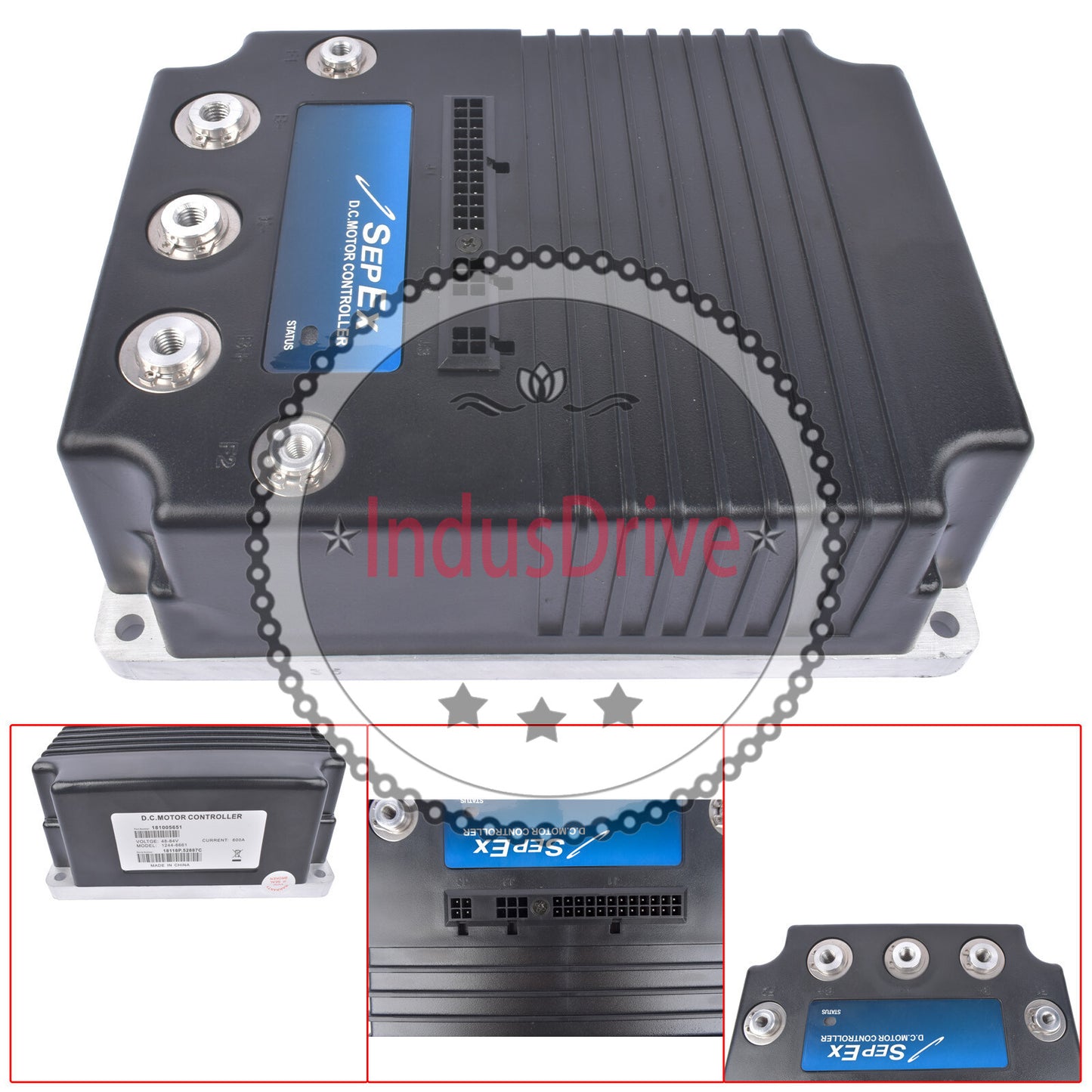 For 1244-6661 600A 72V Curtis MultiMode PMC SepEx Motor Speed Controller