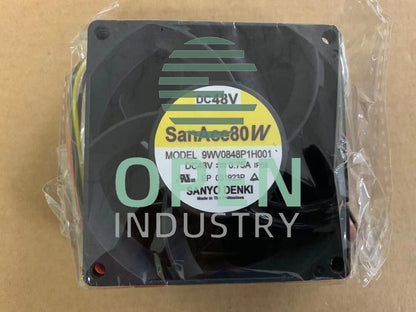 1PCS Sanyo 9WV0848P1H001 8038 48V 0.75A 8cm waterproof large air volume fan