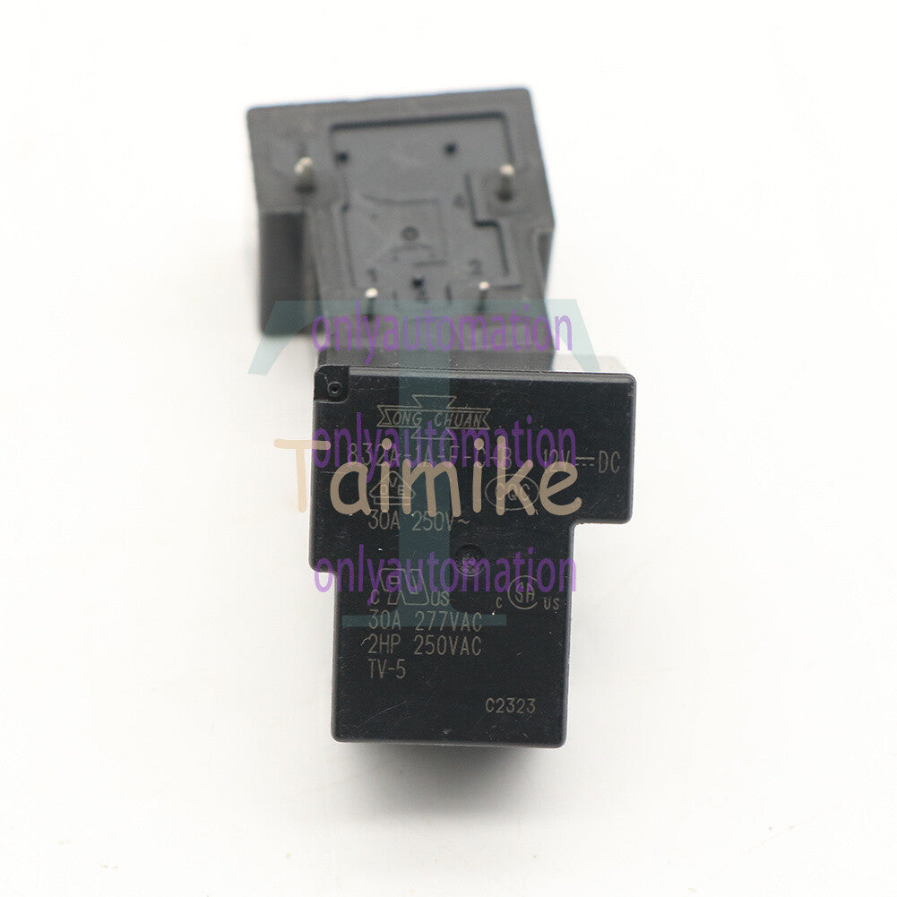 (10PPC) SONG CHUAN 832A-1A-F-C-B 12VDC Power Relay 30A 4Pins