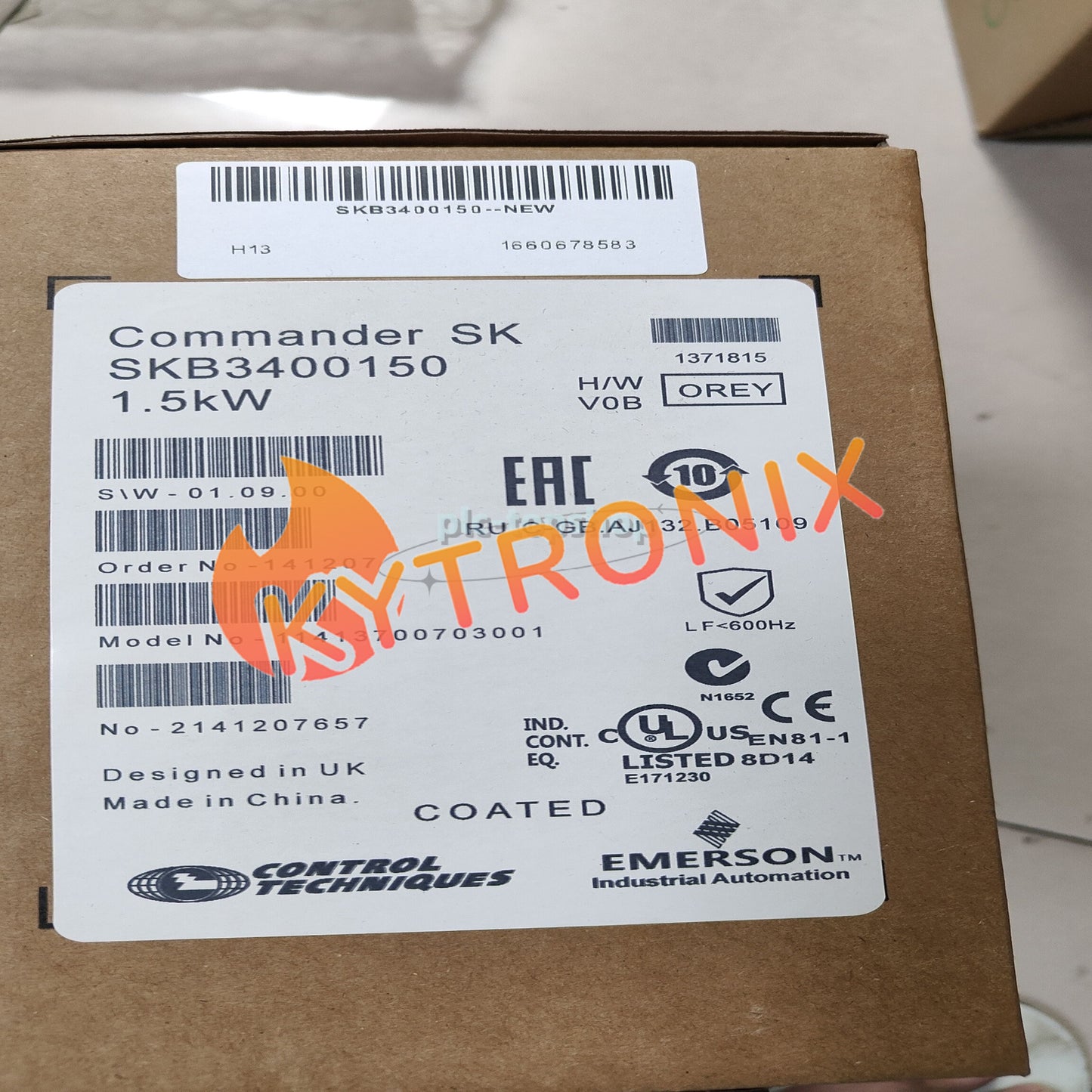 1PC Emerson Control Techniques AC Drive SKB3400150 PLC