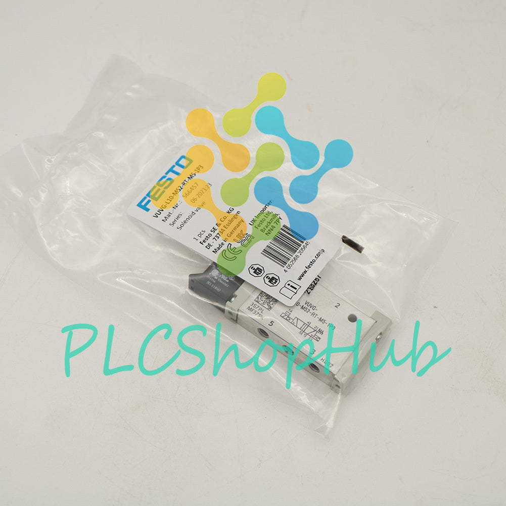 1PC FESTO VUVG-L10-M52-RT-M5-1P3 566457 Solenoid Valve