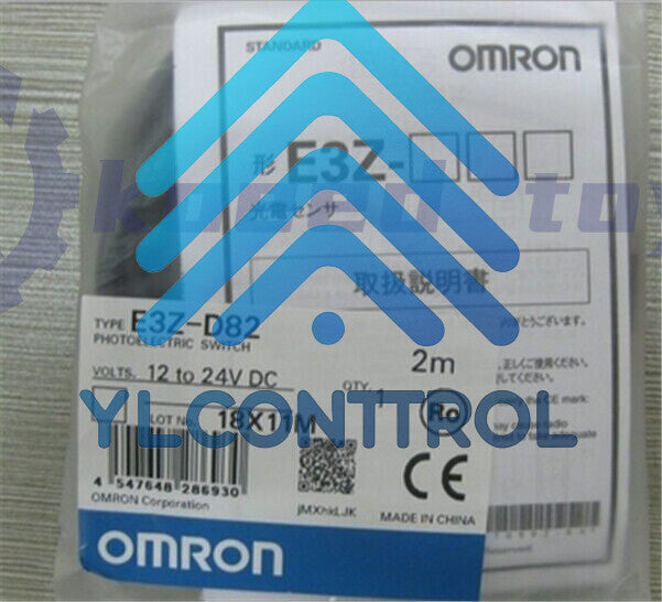 1Pcs Omron Photoelectric Switch Sensor E3Z-D82 E3ZD82 2M Photo Sensor