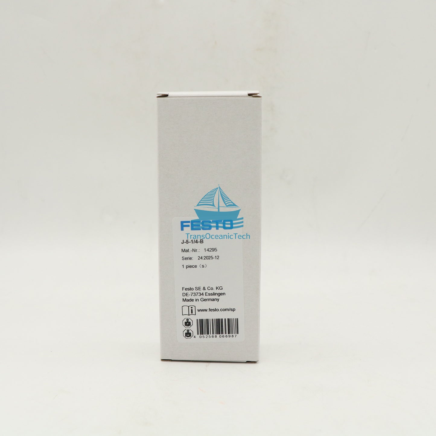 FESTO J-5-1/4-B 14295 Solenoid Valve 1PC