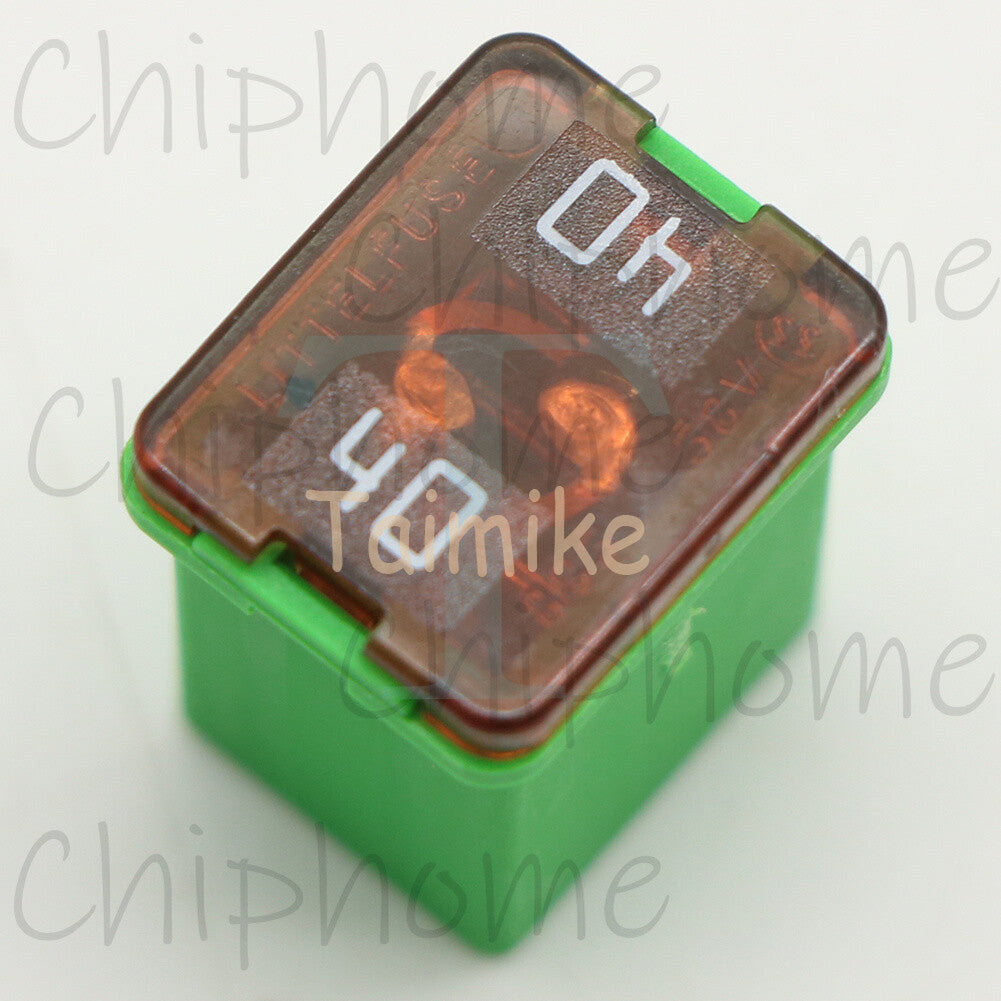 5PCS 0895040 Littelfuse 895 Square Car Fuse 40A 58V JCASE Cartridge Fuses