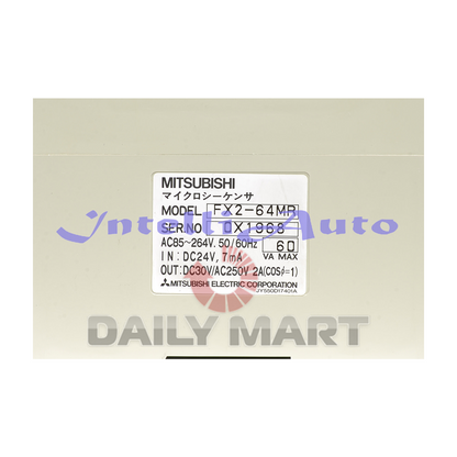 MITSUBISHI FX2‑64MR PLC