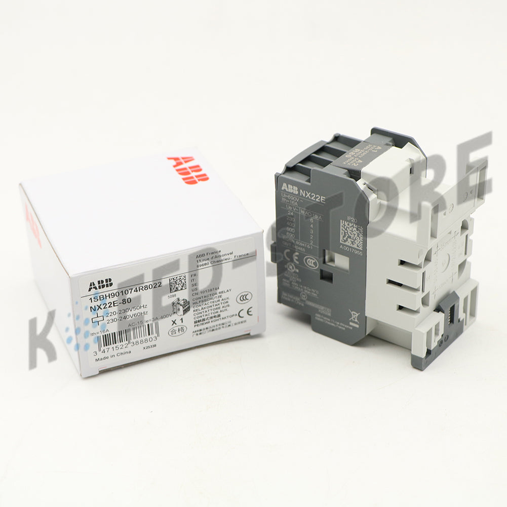 1PCS ABB NX22E-80 Contactor relay 220-230V50Hz/230-240V60Hz 1SBH901074R8022
