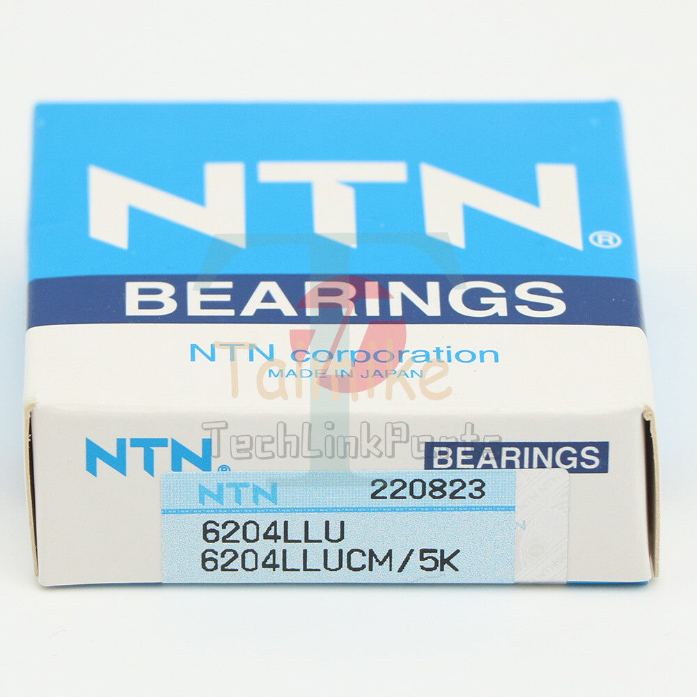 NTN 6204LU Deep Groove Ball Bearing 20x47x14mm #