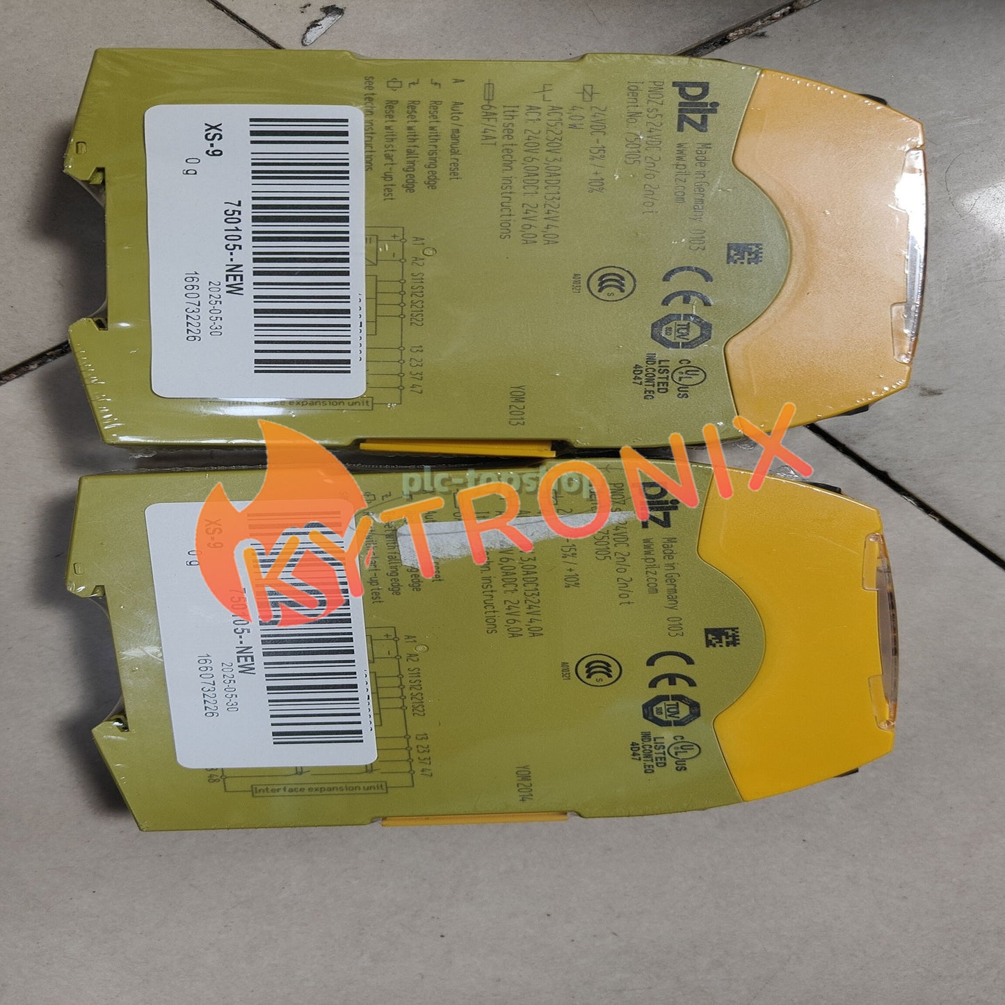 Pilz PNOZ S5 HT 24VDC 2n/o 750105 plc