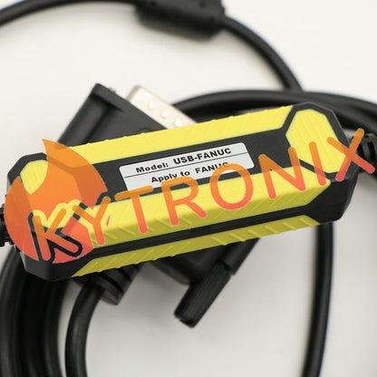 1pcs USB-FANUC For Fanuc USB To DB25 Pin CNC Fanuc RS232 Cable