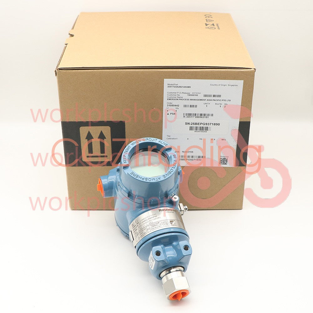 1PCS Rosemount 3051TG4A2B21AK6M5 PRESSURE TRANSMITTER #CC