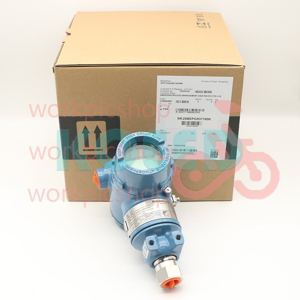 1PCS Rosemount 3051TG4A2B21AK6M5 PRESSURE TRANSMITTER #KO