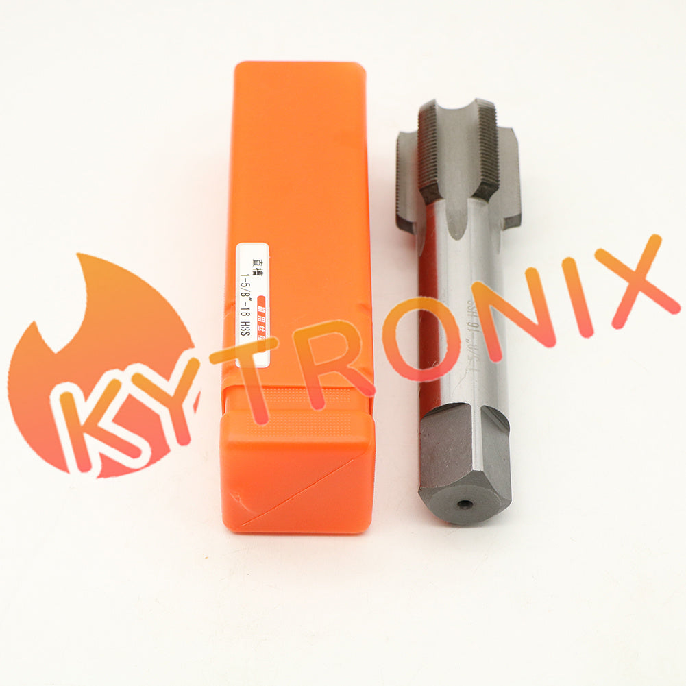 1PCS HSS Straight Fluted Tap 1-5/8-16 UN Right Hand