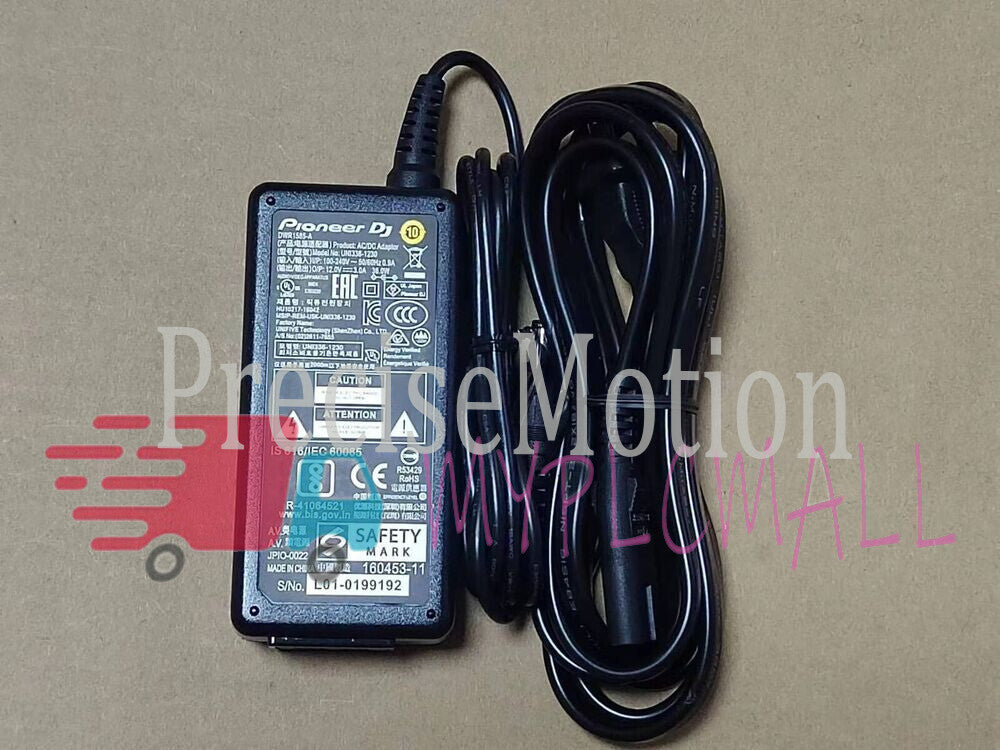 1PC for DDJ-SR2 XDJ-RR DJ Controller Power Supply Charger 12V AC Adapter