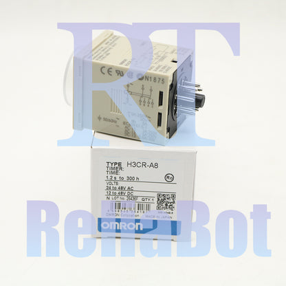 Omron H3CR-A8 H3CRA8 24-48VAC 12-48VDC Timer uy~