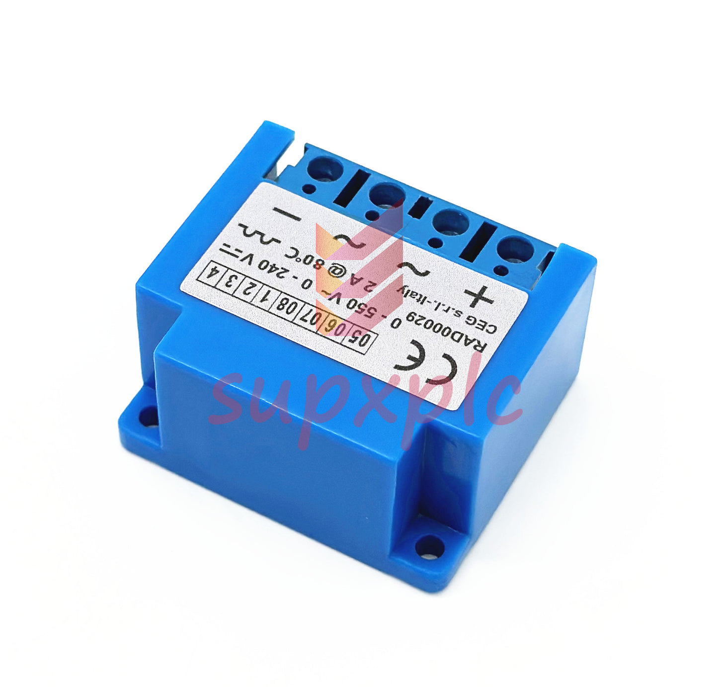 Italy CEG s.r.l.-Italy RAD00029 0-550V~ 0-240V- 2A@80℃ motor brake rectifier