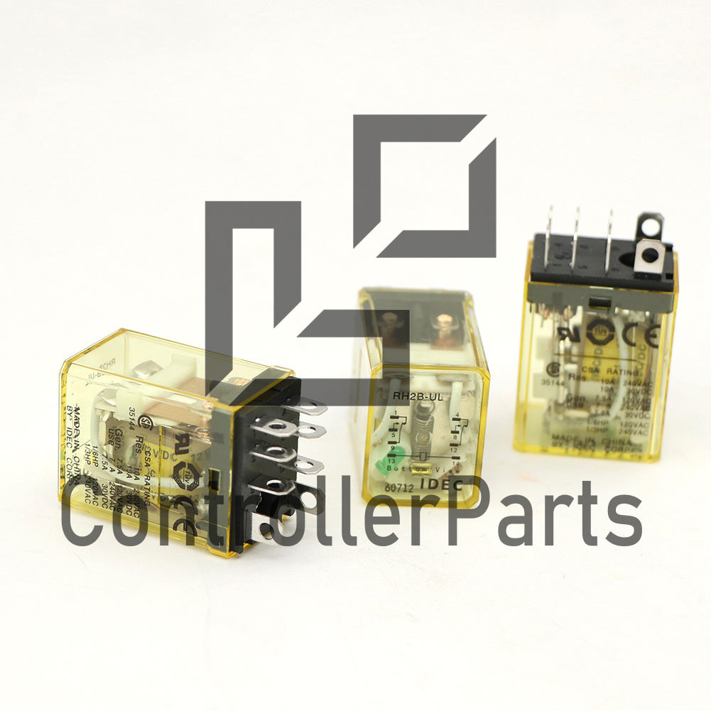 10PCS IDEC DC12V RH2B-UL Power Relay