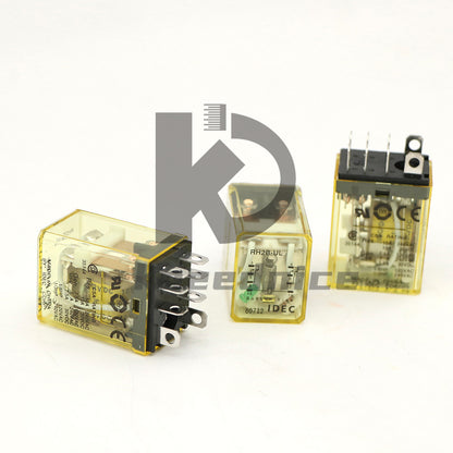 10PCS IDEC RH2B-UL Power Relay DC12V