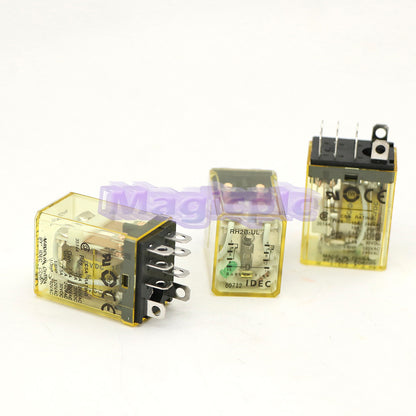 10PCS IDEC RH2B-UL DC12V Power Relay
