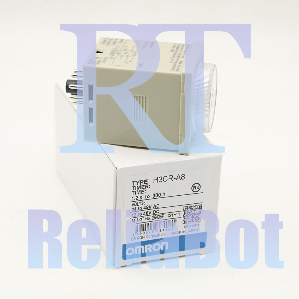 Omron H3CR-A8 H3CRA8 24-48VAC 12-48VDC Timer uy~