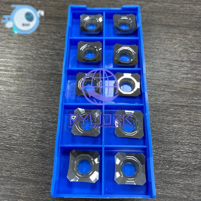30pcs SEHT1204AFFN-X83 SEKT1204 SEET 45 ° milling inserts for aluminum