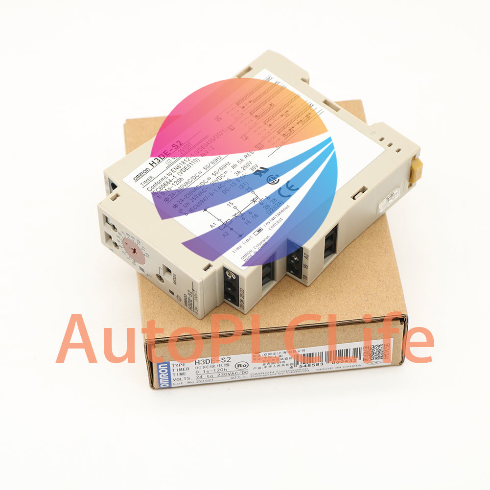 1PCS Omron H3DE-S2 Time Relay H3DES2