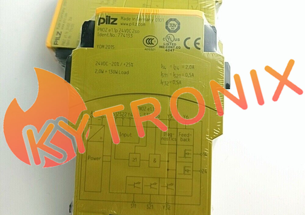 1pc Pilz PNOZ e1.1p 24VDC 2so 774133 Safety Relay Module Fast delivery